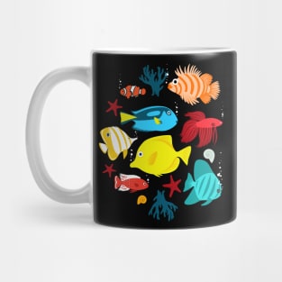 Tropical aquarium Mug